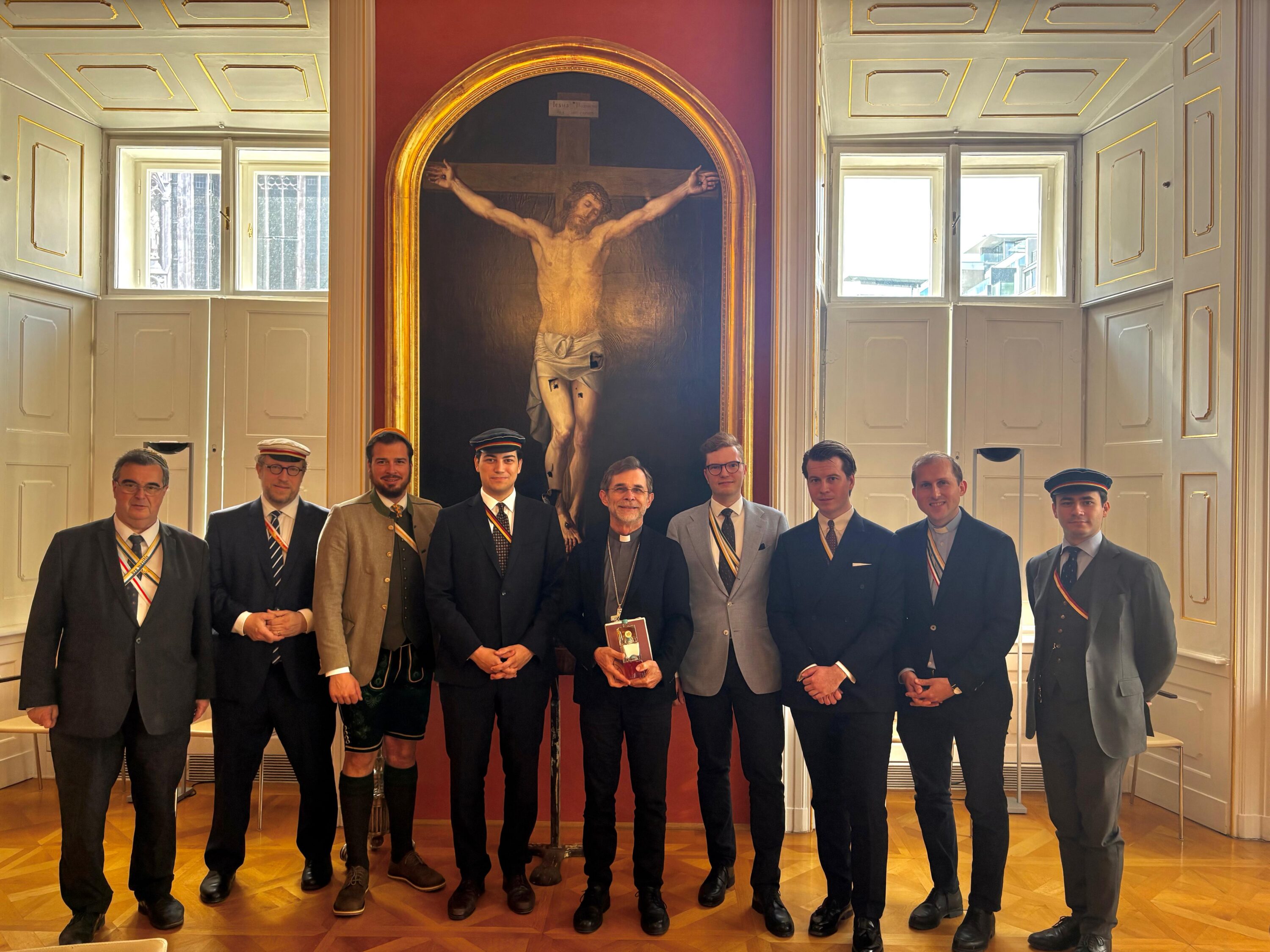 Besuch bei Erzbischof Grünwidl
