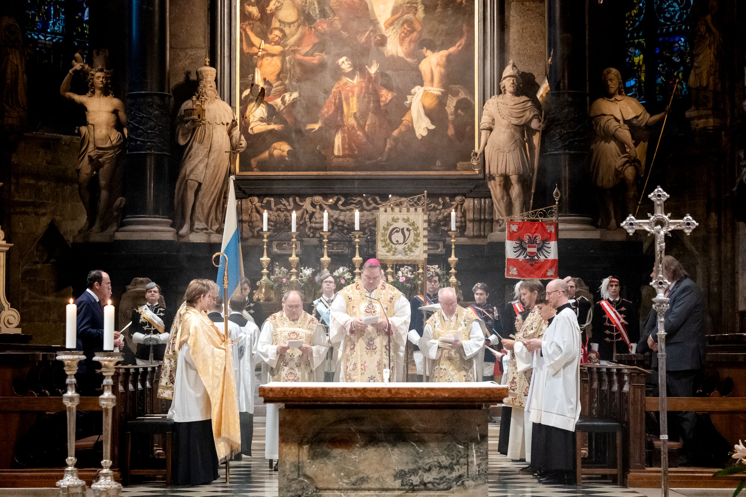 Rosenkranzfest im Stephansdom